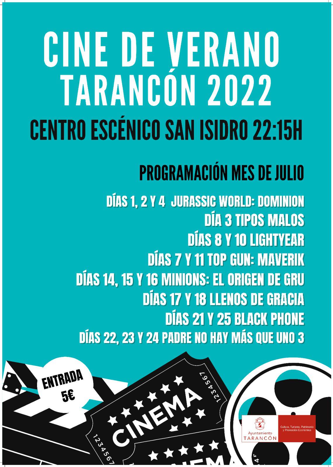 cine de verano tarancon