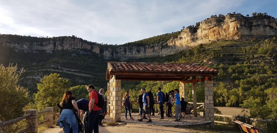 Ruta de senderismo del Escaleron a la Raya