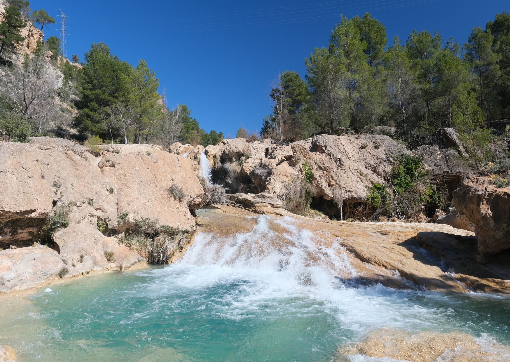 Chorreras de enguidanos piscinas naturales de Cuenca